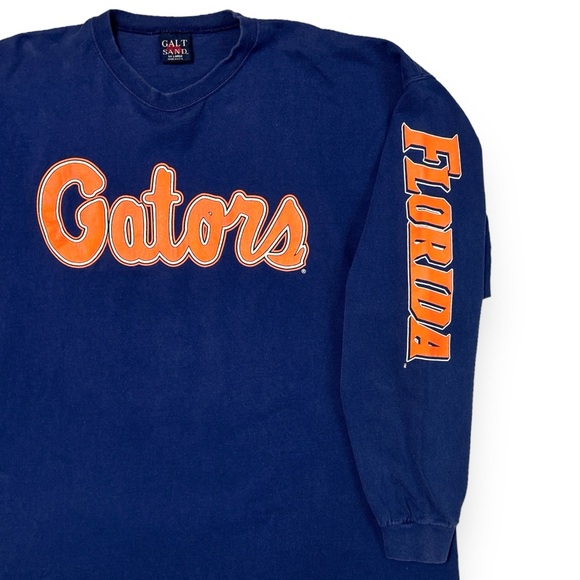 GALT SANDS University of Florida Gators Blue Crew Neck long Sleeve Shirt - Picture 7 of 8